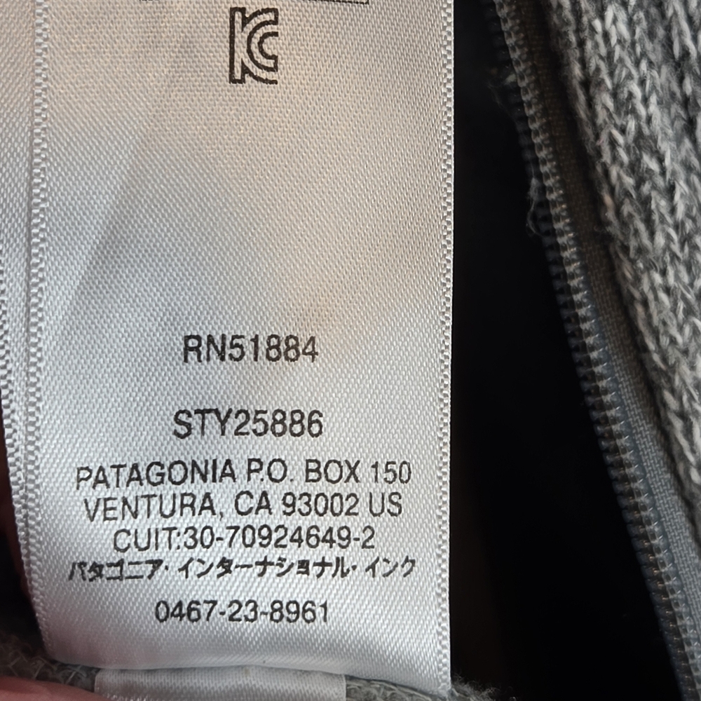 Patagonia Heather Gray Fleece Zip-Up Vest - Picture 12 of 13